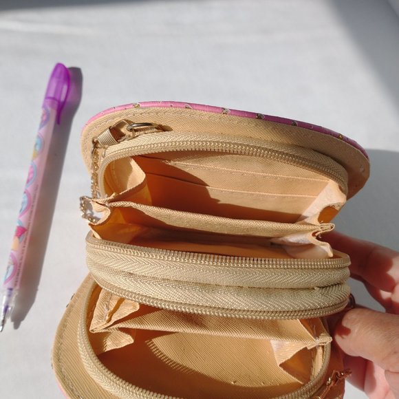 Unicorn Rainbow Coin Purse with Chain Strap - Picture 5 of 8